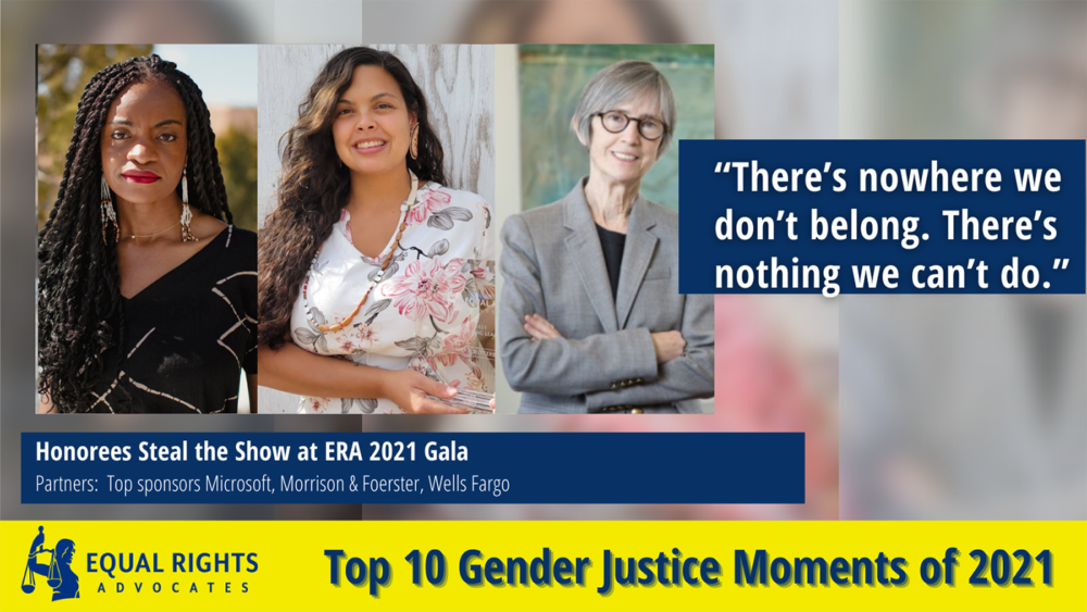 Top 10 Gender Justice Moments of 2021 - Equal Rights Advocates