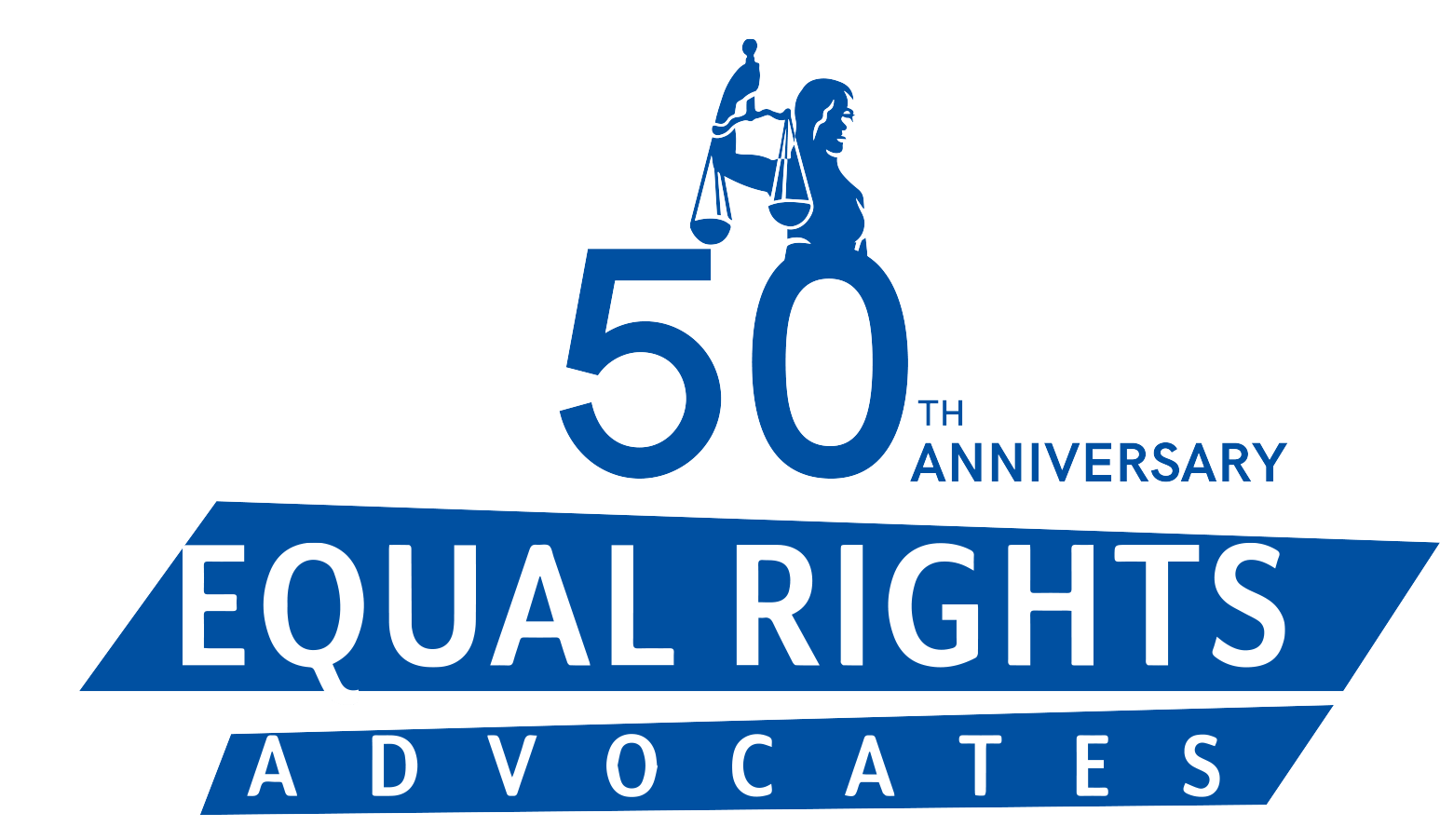 Equal Rights Advocates 50th Anniversary Logo