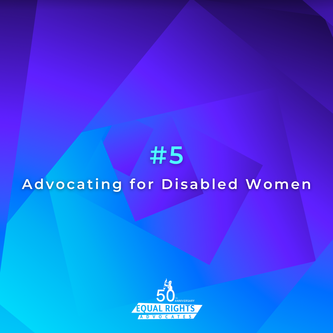 #5 Advocating for Disabled Women